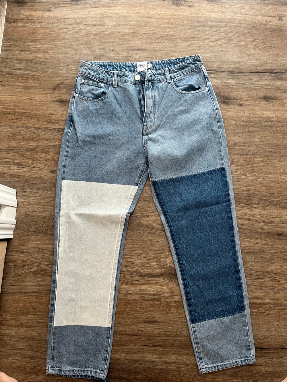 Princess Polly Patchwork Mom Jeans